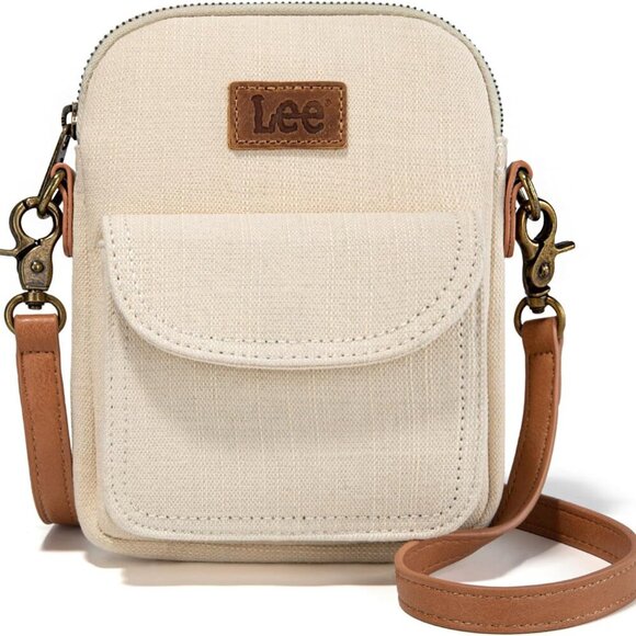Compact Lee Denim Handbag - Women’s Stylish Crossbody Bag with multiple Pockets